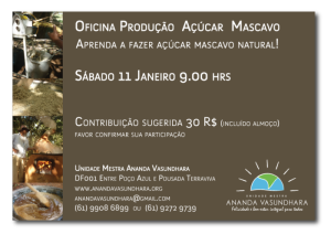 Oficina Açúcar Mascavo